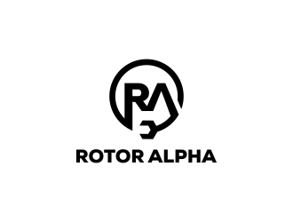 Rotor Alpha logo design by juliawan90
