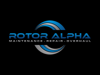 Rotor Alpha Logo Design - 48hourslogo