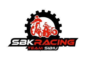 SBK Racing Team Sibiu logo design by shravya