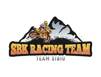 SBK Racing Team Sibiu logo design by kasperdz