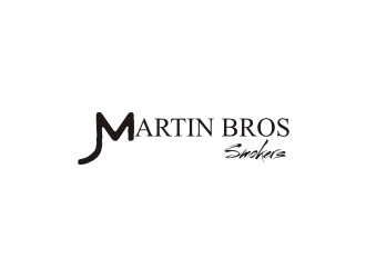 Martin Bros Smokers logo design by logitec