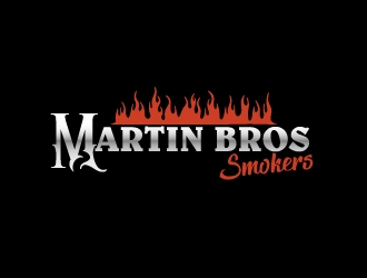 Martin Bros Smokers logo design by designbyorimat