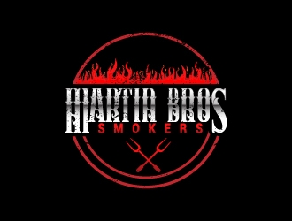 Martin Bros Smokers logo design by kasperdz