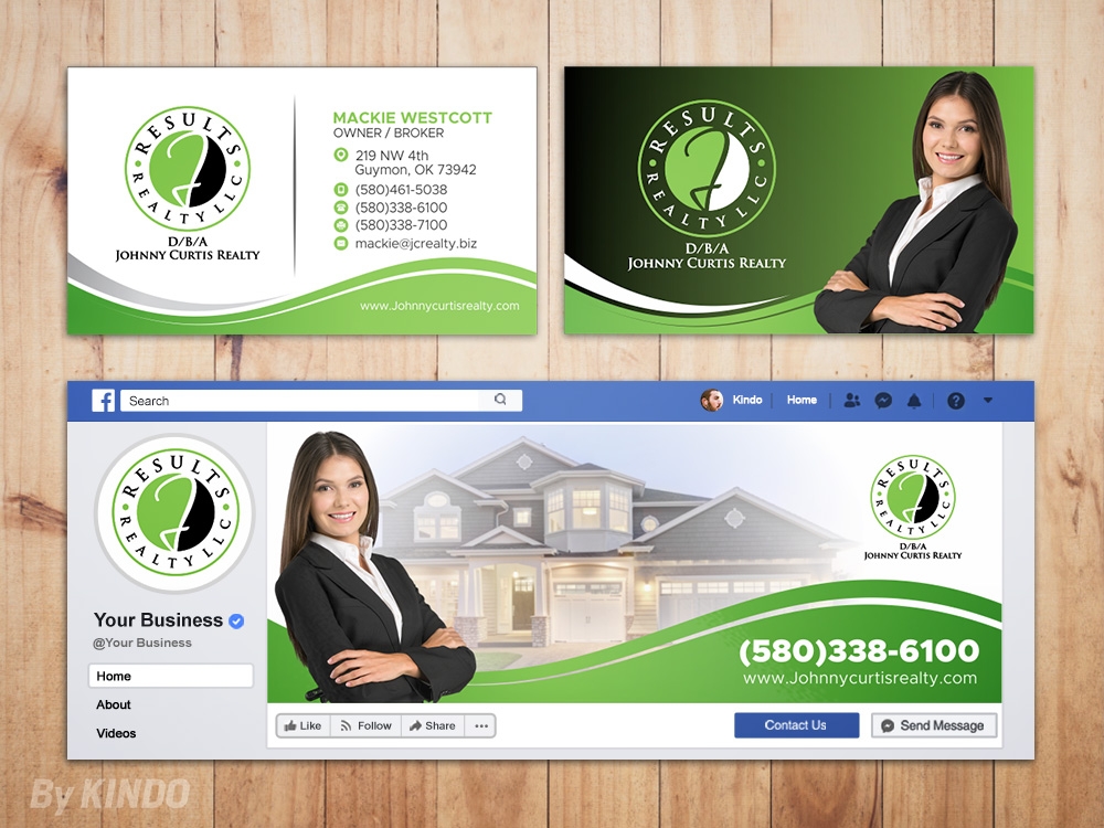 Johnny Curtis Realty logo design by Kindo