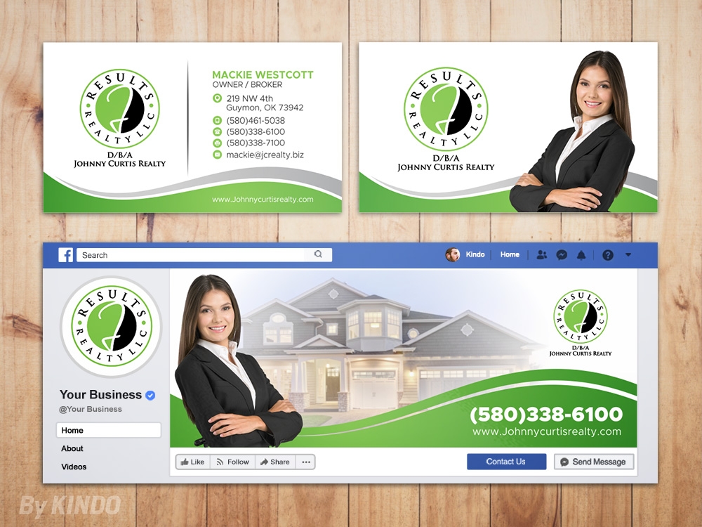 Johnny Curtis Realty logo design by Kindo