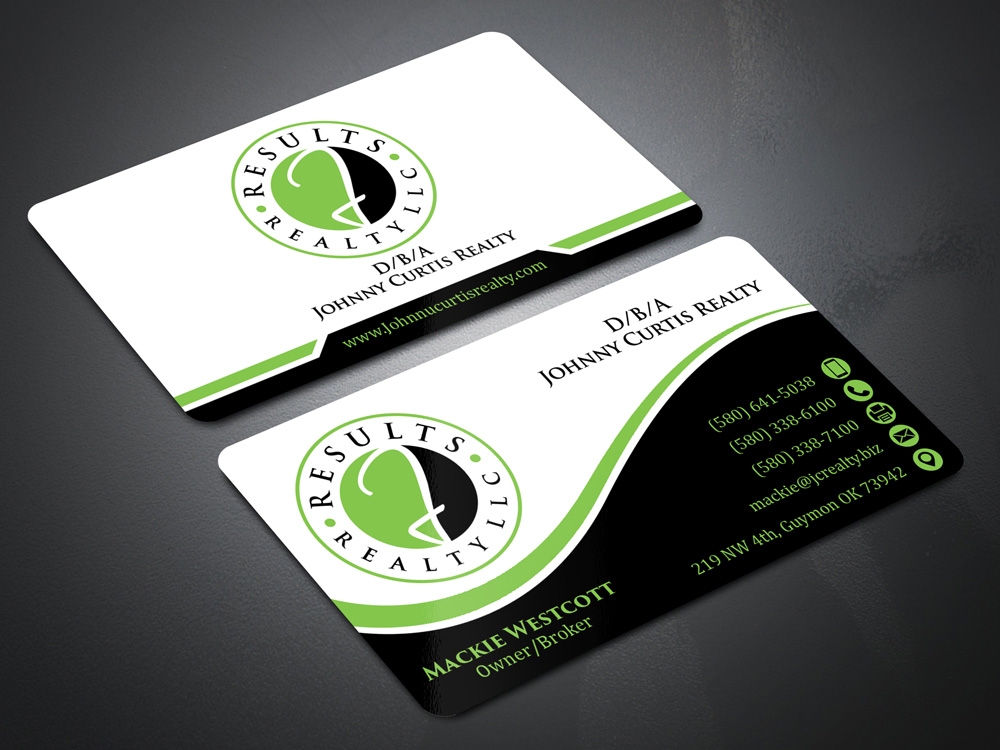 Johnny Curtis Realty logo design by Gelotine