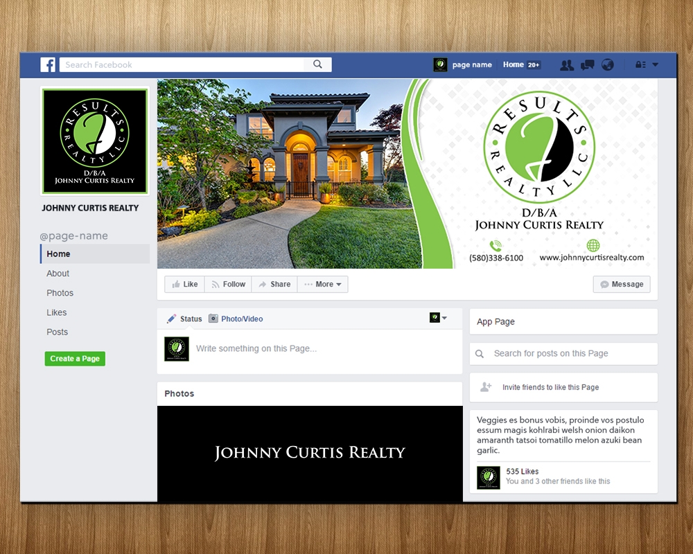 Johnny Curtis Realty logo design by MastersDesigns