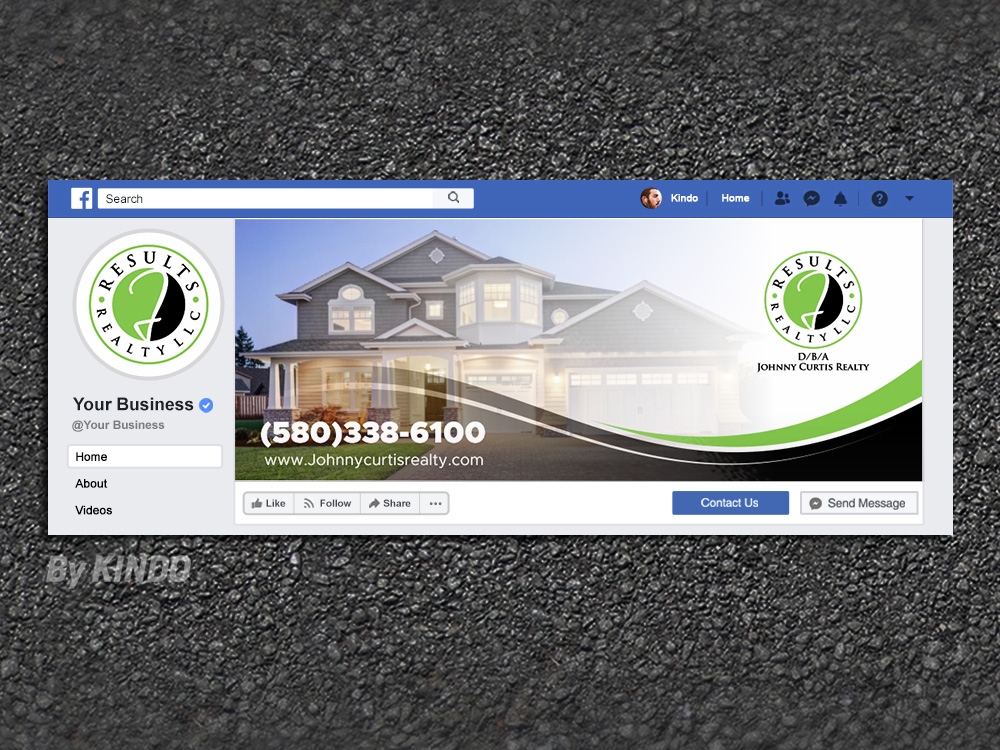 Johnny Curtis Realty logo design by Kindo