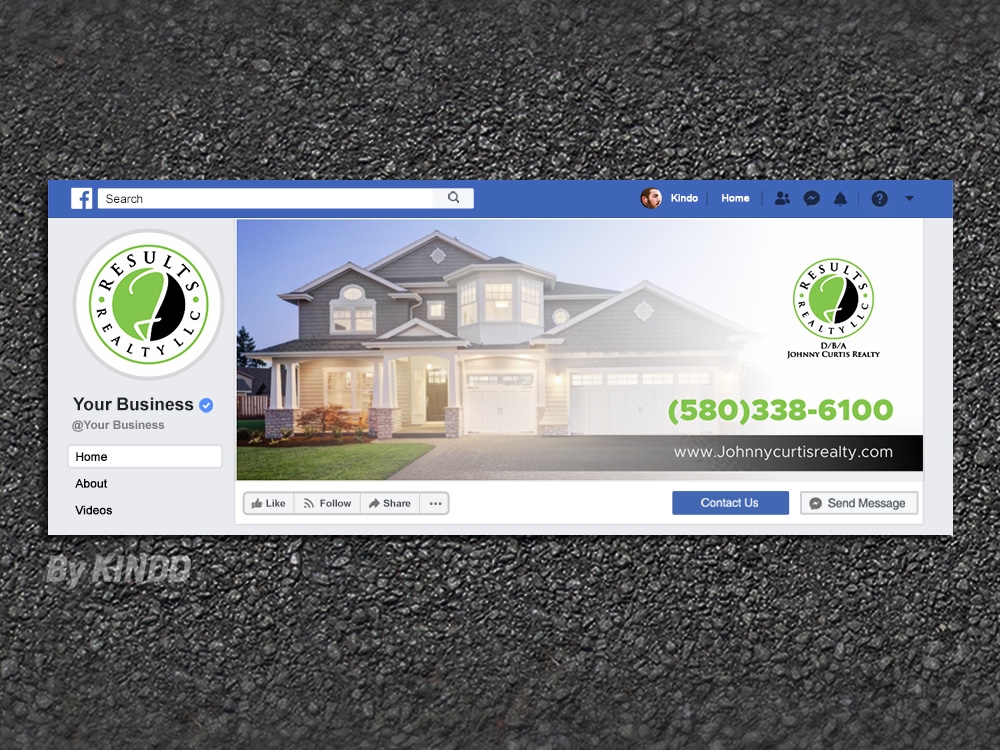 Johnny Curtis Realty logo design by Kindo