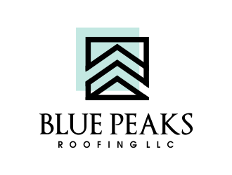 Blue Peaks Roofing LLC logo design by JessicaLopes