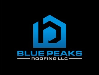 Blue Peaks Roofing LLC logo design by sabyan