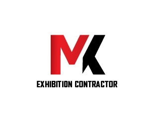 MK Exhibition Contractor logo design by logy_d