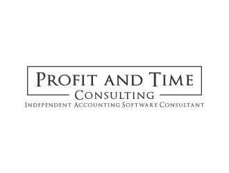 Profit and Time Consulting - Independent Accounting Software Consultant logo design by akhi