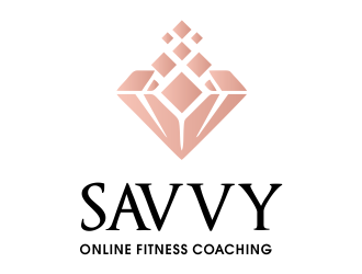 SAVVY Online Fitness Coaching logo design by JessicaLopes