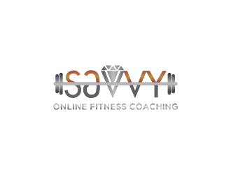 SAVVY Online Fitness Coaching logo design by oke2angconcept