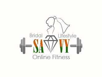 SAVVY Online Fitness Coaching logo design by BeezlyDesigns