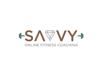 SAVVY Online Fitness Coaching logo design by restuti