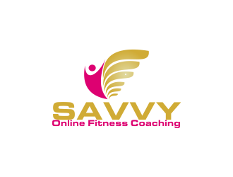 SAVVY Online Fitness Coaching logo design by Greenlight