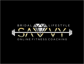 SAVVY Online Fitness Coaching logo design by bunda_shaquilla