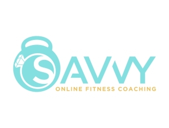 SAVVY Online Fitness Coaching logo design by FriZign