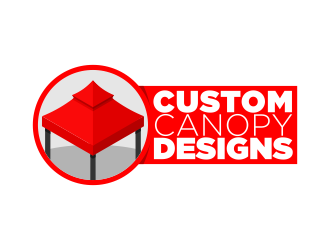 Custom Canopy Designs logo design by ekitessar