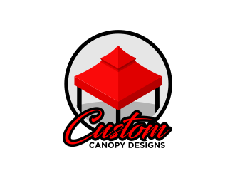 Custom Canopy Designs logo design by ekitessar