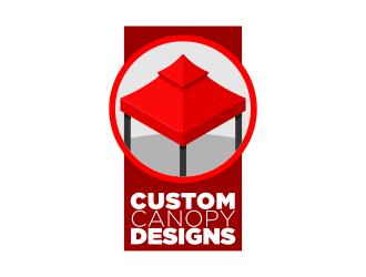 Custom Canopy Designs logo design by ekitessar