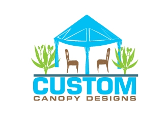 Custom Canopy Designs logo design by AamirKhan