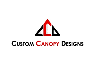 Custom Canopy Designs logo design by BeezlyDesigns