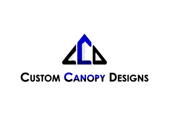 Custom Canopy Designs logo design by BeezlyDesigns