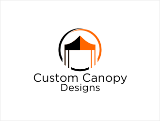Custom Canopy Designs logo design by bunda_shaquilla