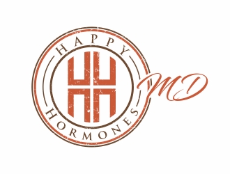 Happy Hormones MD logo design by rokenrol