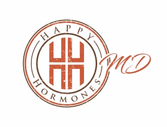 Happy Hormones MD logo design by rokenrol
