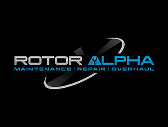 Rotor Alpha Logo Design - 48hourslogo