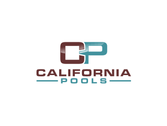 California Pools logo design by bricton
