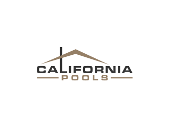 California Pools logo design by bricton