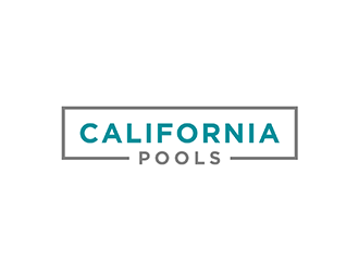 California Pools logo design by ndaru