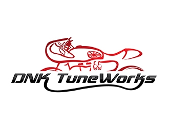 DNK TuneWorks logo design by gogo