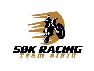 SBK Racing Team Sibiu logo design by AamirKhan