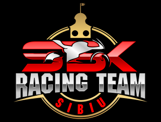 SBK Racing Team Sibiu logo design by bosbejo