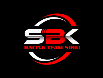 SBK Racing Team Sibiu logo design by Girly