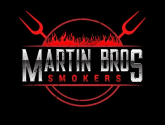 Martin Bros Smokers logo design by kasperdz