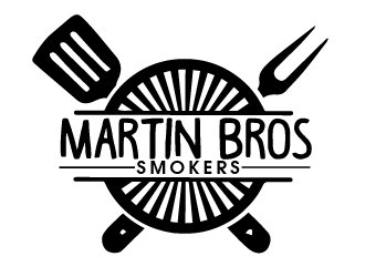 Martin Bros Smokers logo design by AamirKhan