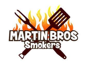 Martin Bros Smokers logo design by AamirKhan