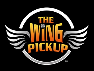The Wing Pickup logo design by PrimalGraphics