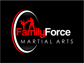 Family Force Martial Arts logo design by up2date