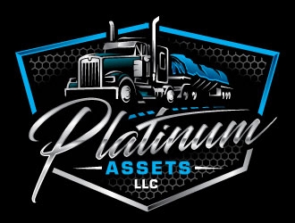 Platinum Assets, LLC logo design by REDCROW
