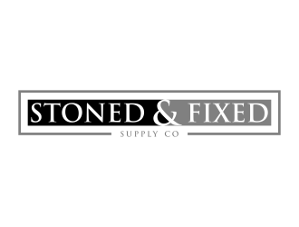 Stoned & Fixed Supply Co. logo design by p0peye