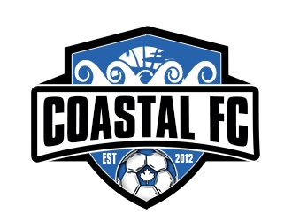 Coastal FC logo design by bougalla005