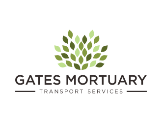 Gates Mortuary Transport Services logo design by p0peye